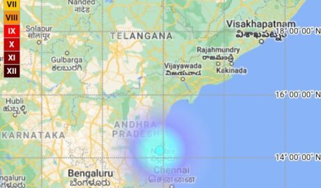 Earthquakes in Tirupati District
