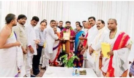 CM Revanth Reddy invited to Yadagirigutta Brahmotsavam